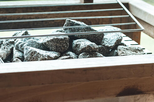 sauna heater with stones
