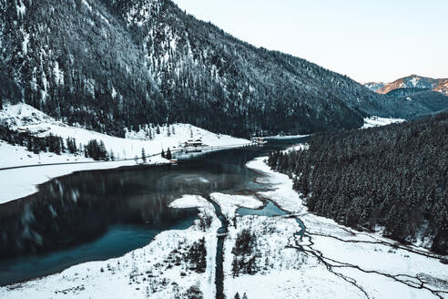 Naturaufnahme Winterlandschaft