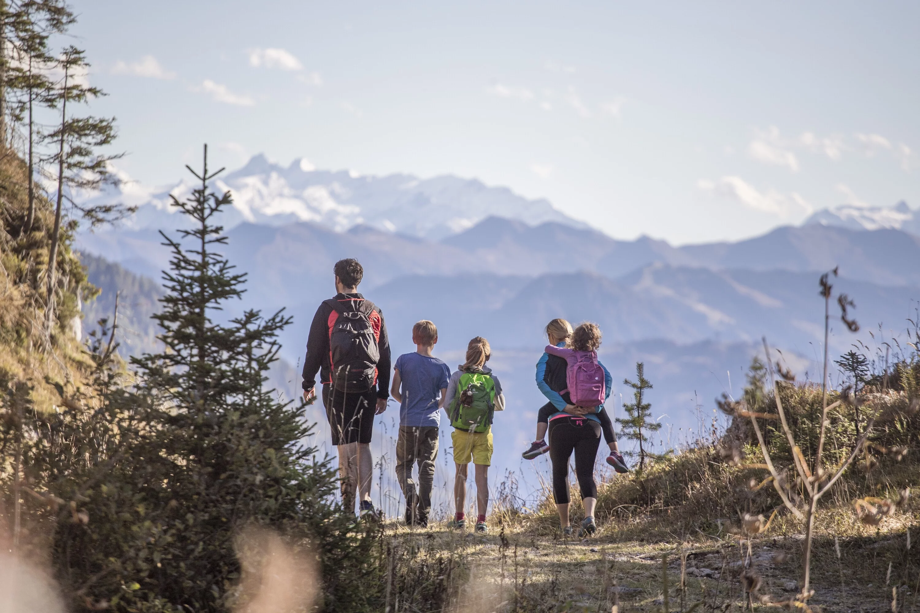 Familienwanderung