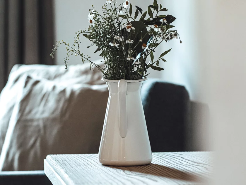 Blumendekoration Naturzimmer Superior Gutshaus
