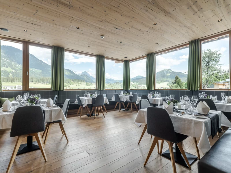 panoramastube, one of the dining rooms at the hotel