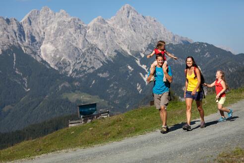 family hike