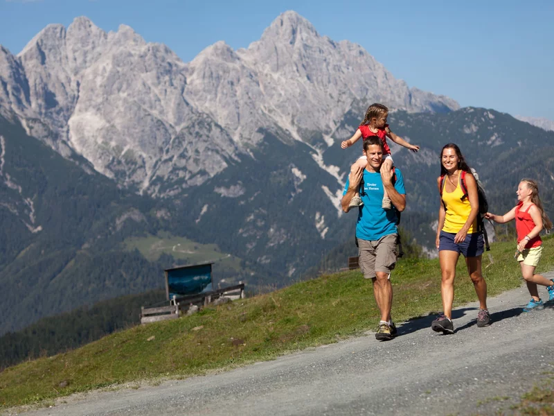 family hike
