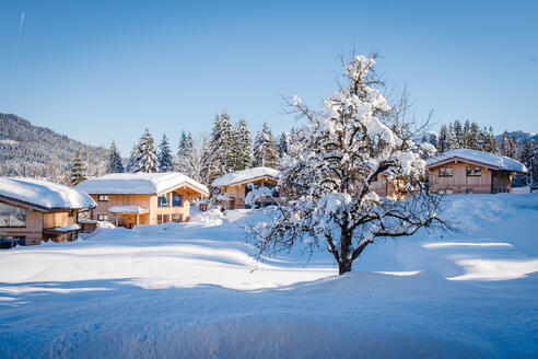 Chalets Außenansicht 